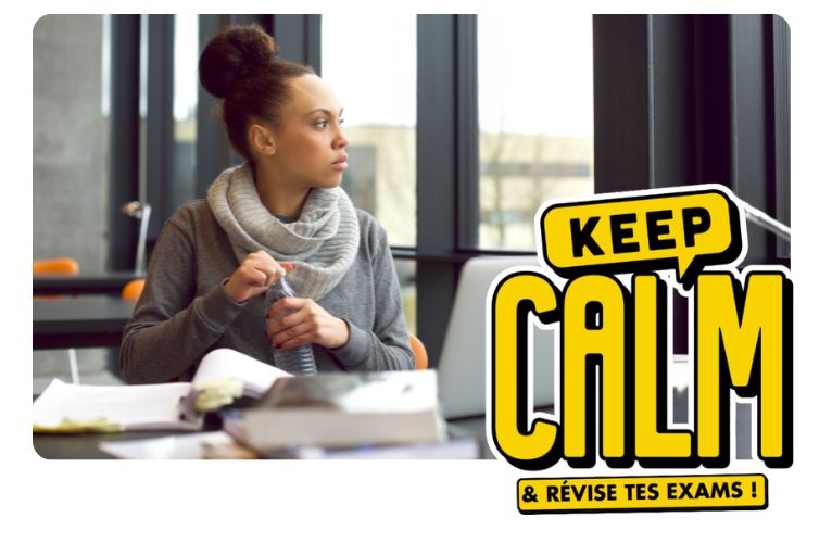 Keep Calm révise tes exams