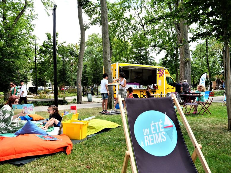 installation dans le parc