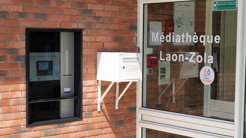 Facade Médiathèque Laon Zola