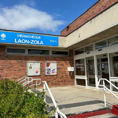 Facade Médiathèque Laon Zola