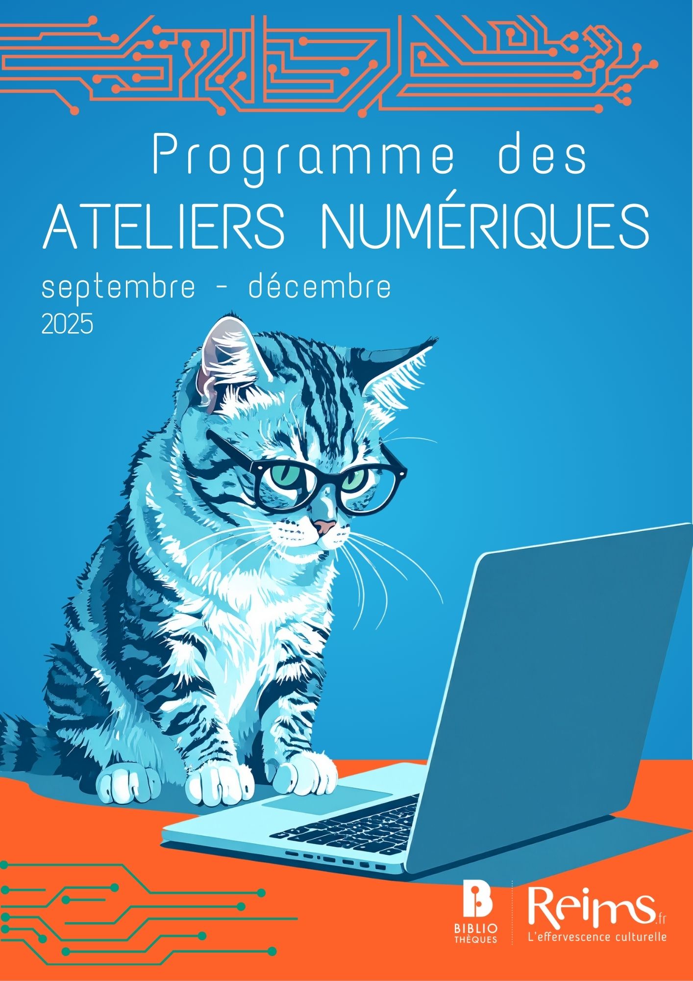 Programme des ateliers numériques septembre décembre 2025