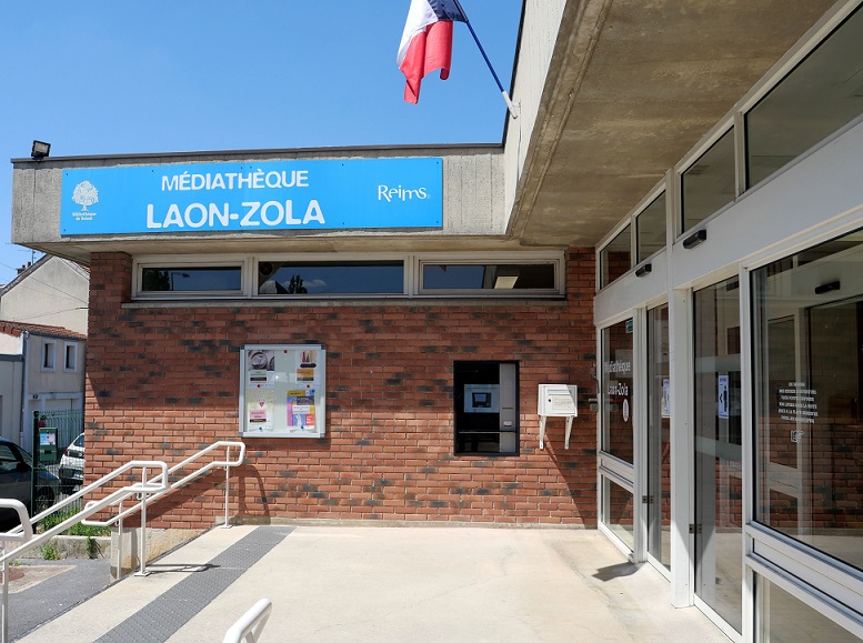 Facade Médiathèque Laon Zola