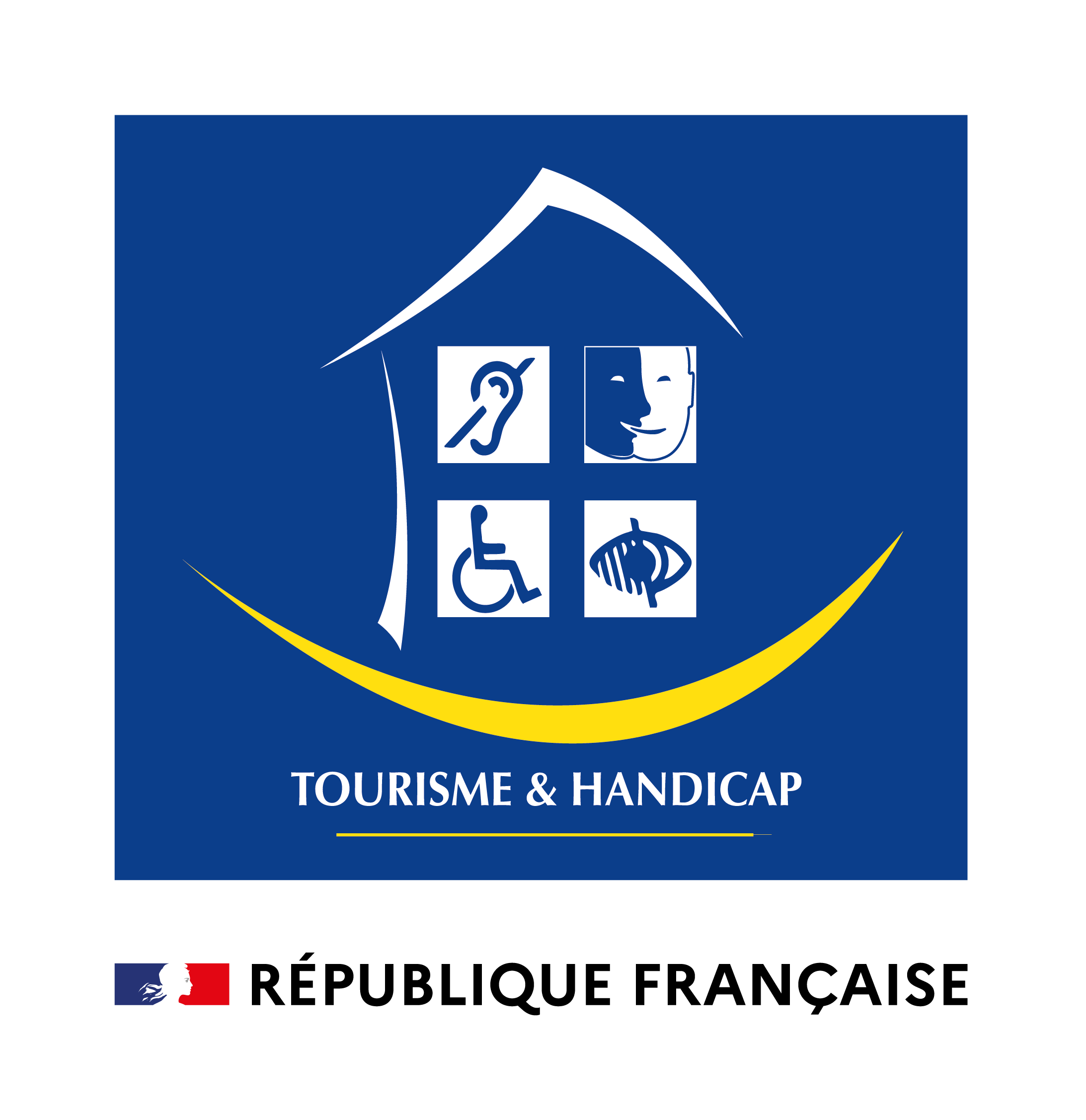 logo tourisme et handicap