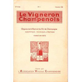 Le Vigneron champenois / directeur de la publication, Dominique Moncomble, directeur de l'AVC | 