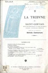 [Notice nécrologique sur l'abbé Rémi Thinot, maître de chapelle de la Cathédrale de Reims, tué le 16 mars 1915, en Champagne] / Par A. Gastoué | 