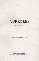 Auréoles : poésies scandées / Musidora | Musidora (1889-1957)