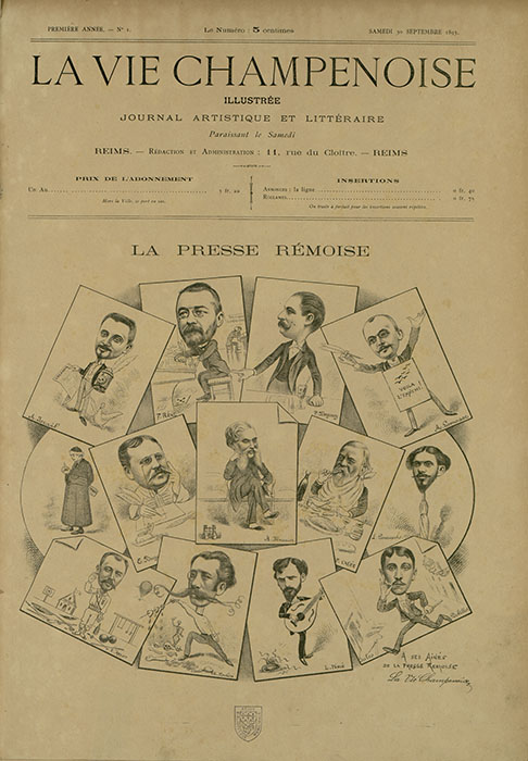 La Vie champenoise n°1 - BM Reims, Réserve CH GG 50