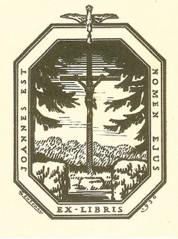 Ex-libris d'Adrien Sénéchal
