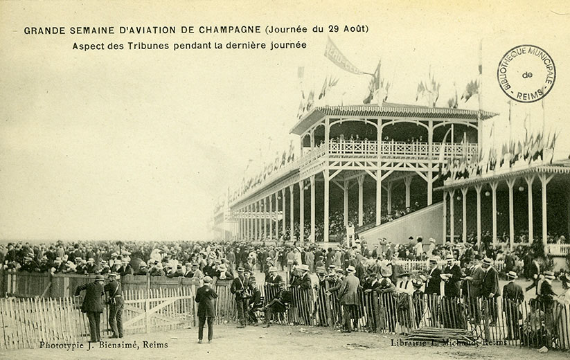 Grande semaine d'aviation de la Champagne (Août 1909) - Cartes postales, BMR 62-405
