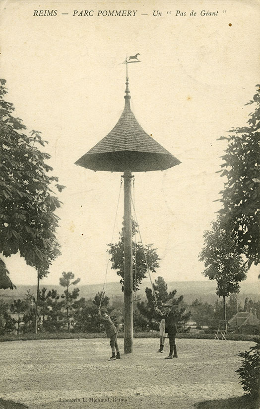 Le parc Pommery - Cartes postales, Fonds Quéreux