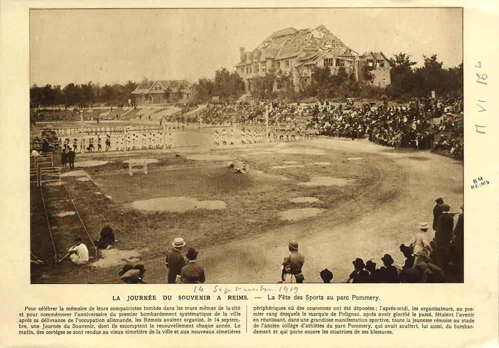 La journée du souvenir à Reims [14 septembre 1919] - Demaison, Monuments civils VI 16