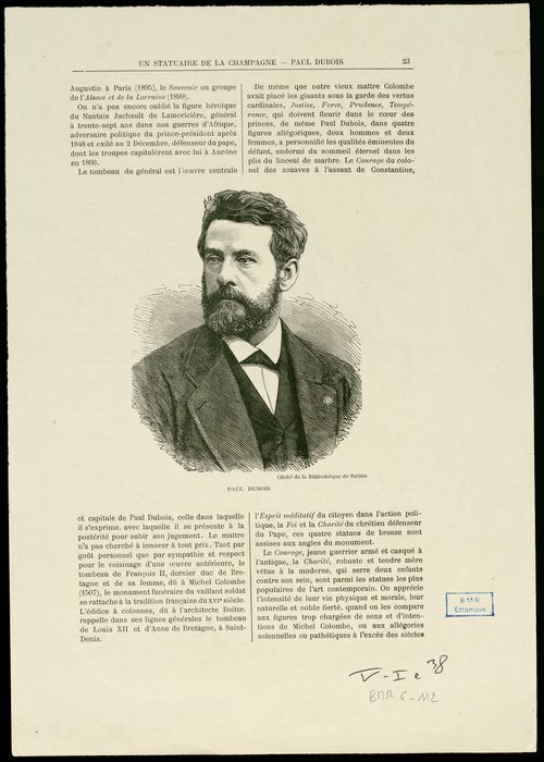Portrait de Dubois