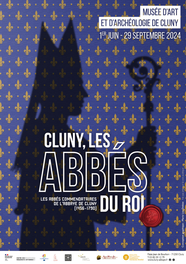 Affiche de l'exposition Cluny : les abbés du roi