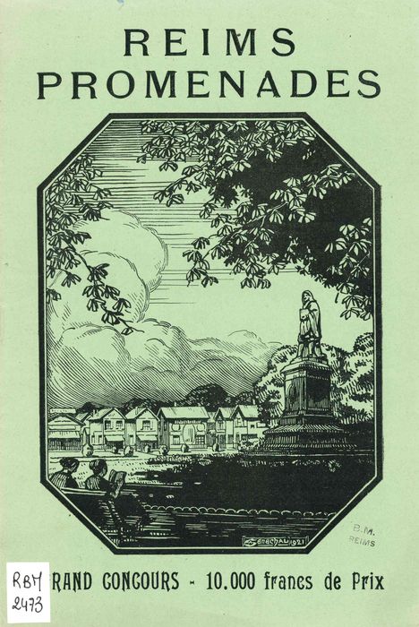 Reims, promenades : grand concours. RBM 2473