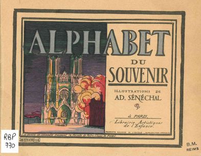 Alphabet du souvenir. RBP 770