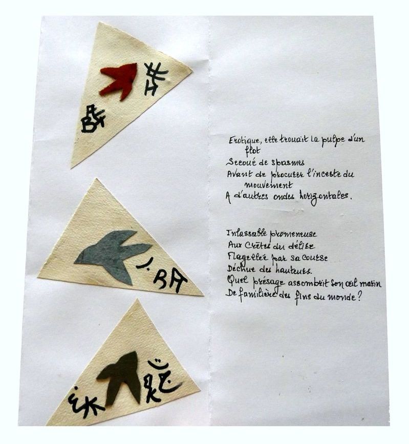 <i>L’envol immobile</i>, texte et illustrations de Nohad Salameh. SALAMEH M 9
