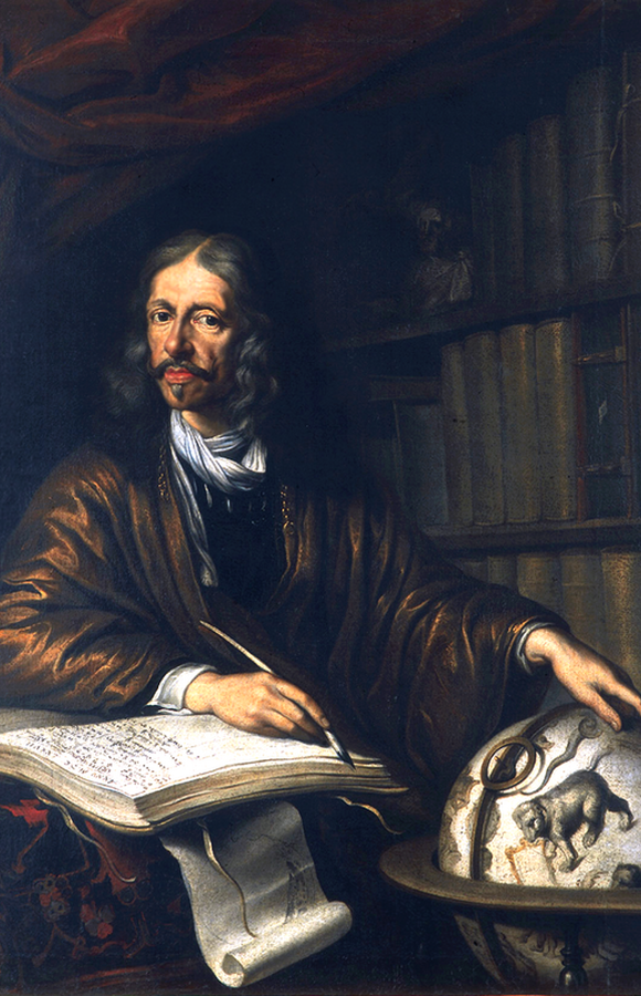 Ptolémée guidé par la muse de l’astronomie, Uranie