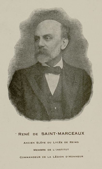 Portrait champenois René de Saint-Marceaux 83-12-1