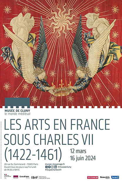 Affiche de l'exposition Les arts en France sous Charles VII (1422-1461)