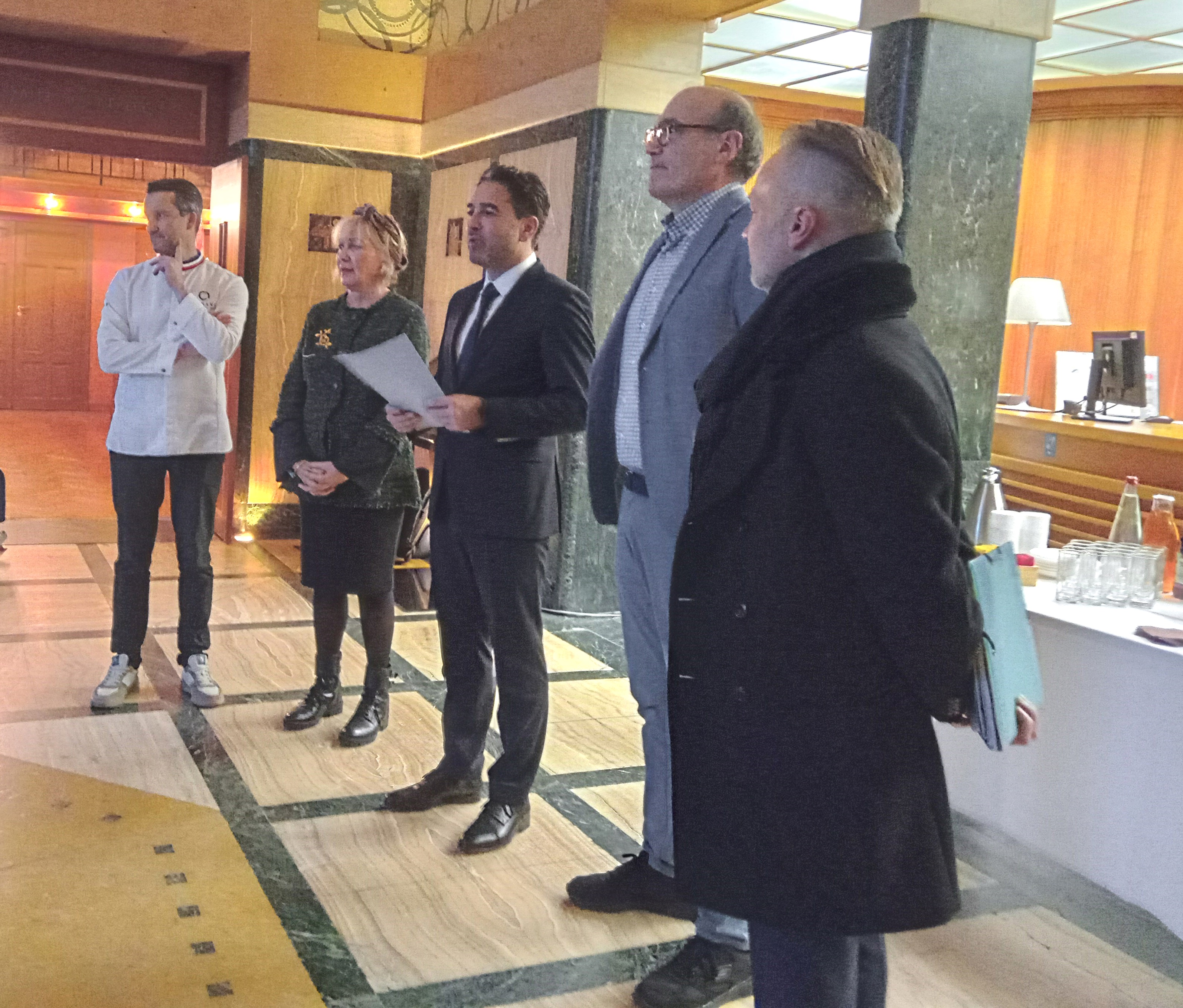 Clôture centenaire Art déco