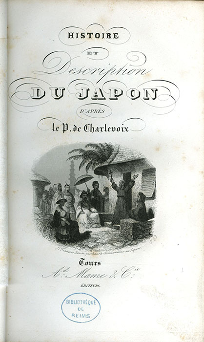 Histoire et description du Japon, P. de Charlevoix. P 21564