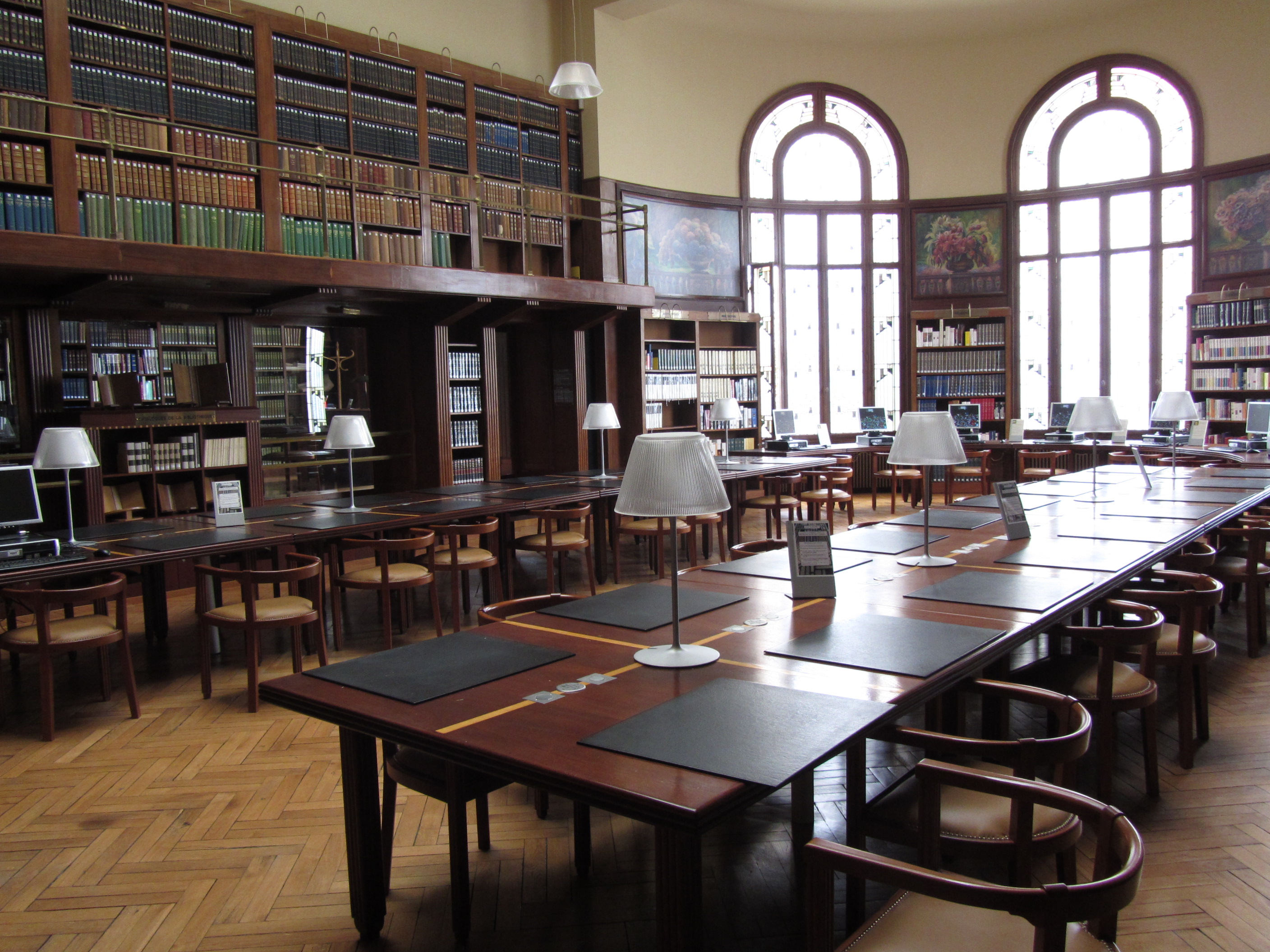 Salle de lecture