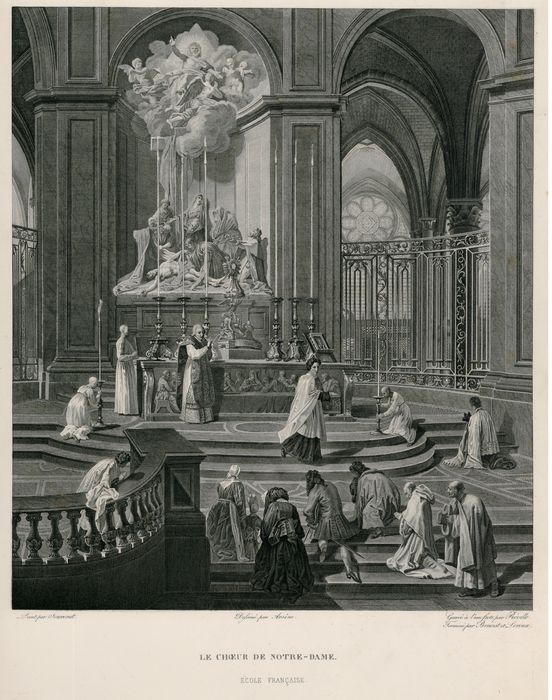 Choeur de Notre-Dame Paris. BM Reims, Demaison Paris IV