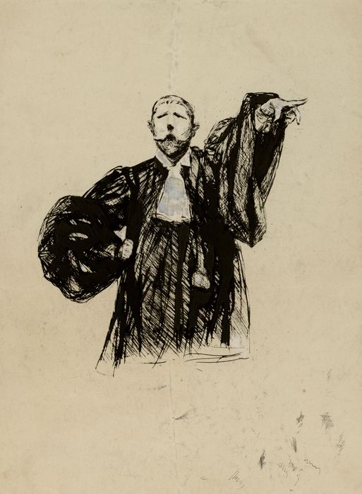 Portrait de Fernand Labori - BM Reims, Portrait champenois Labori Fernand