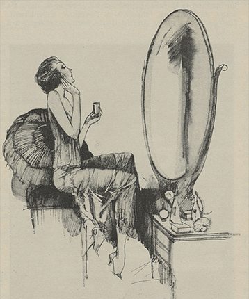Octobre 2023 - Le miroir des modes, 1925. G 10081