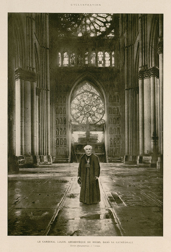 Le cardinal Luçon dans sa cathédrale