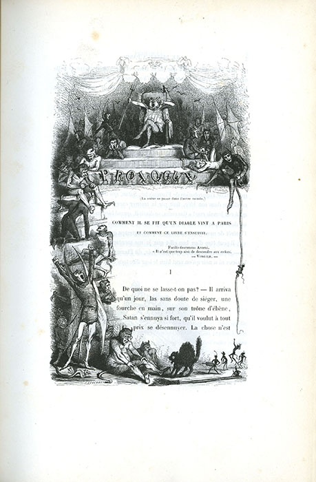 Le Diable à Paris. Paris et les Parisiens. 1. Hetzel, 1845. Réserve Diancourt MM 2605