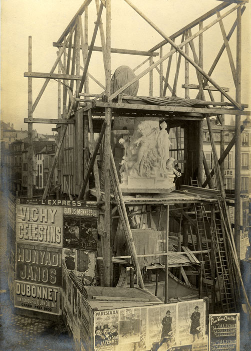 Le chantier, photographie Rothier - BM Reims, XXXIX p 32