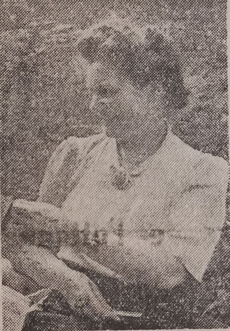 Odette Réville, l'Union du 13 et 14 novembre 1948. PER CH FOL 1