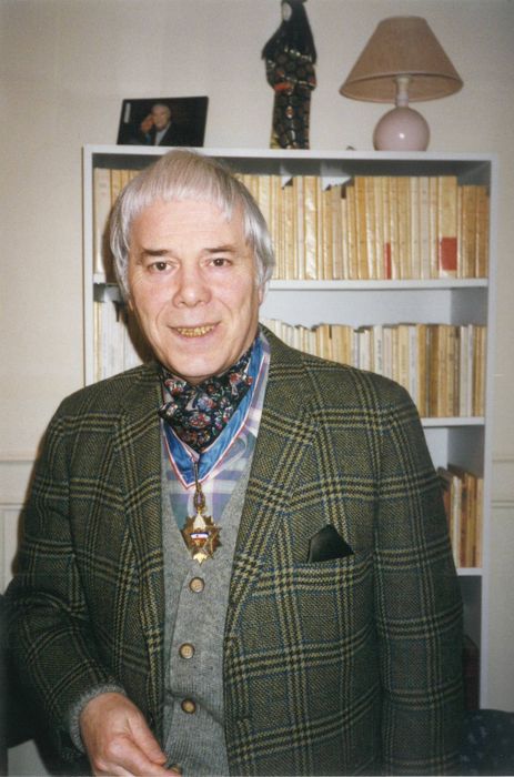 Marc Alyn, chevalier de la Légion d'honneur (1994) - BM Reims, Fonds Marc Alyn, Boite II-IV