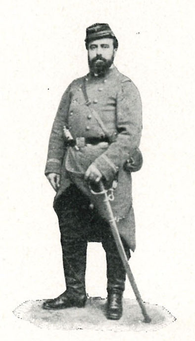 Honoré Bataille pendant la guerre de 1870. Reims, Bibliothèque municipale, RBM 333.