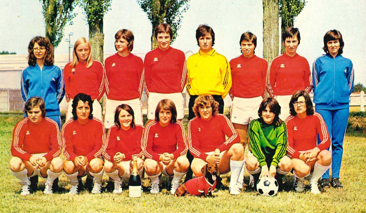 Stade de Reims féminin, 1973-1974 (collection particulière) 