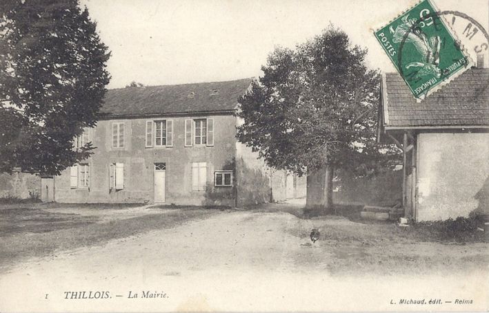 Mairie École de Thillois avant 1914